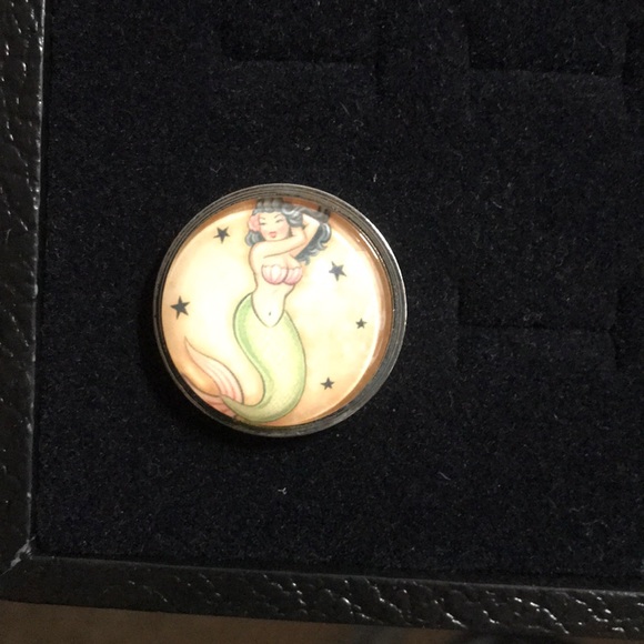 Tattoo Flash Mermaid Ring - Picture 2 of 3